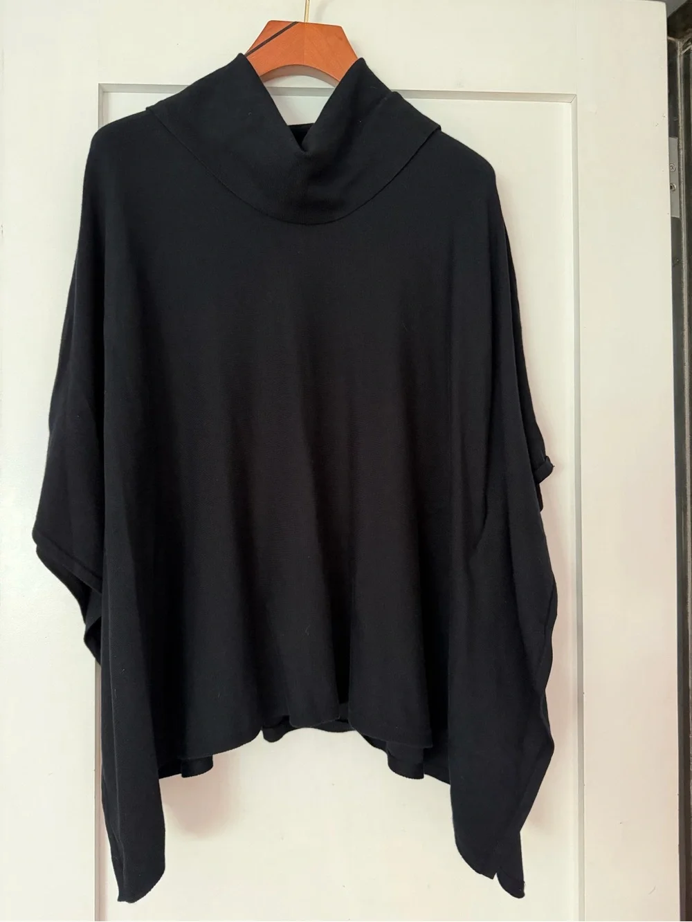 Charter Club Cowl Neck Poncho Sweater